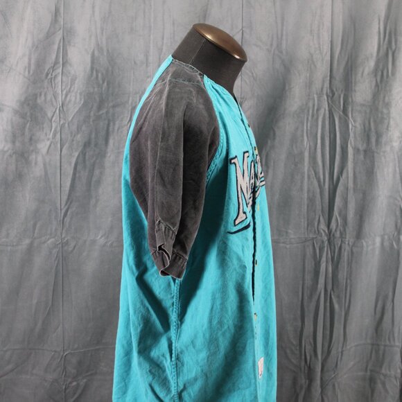 Florida Marlins jersey (VTG) - Stone Wash by Mirage - Men's Large - Picture 8 of 10